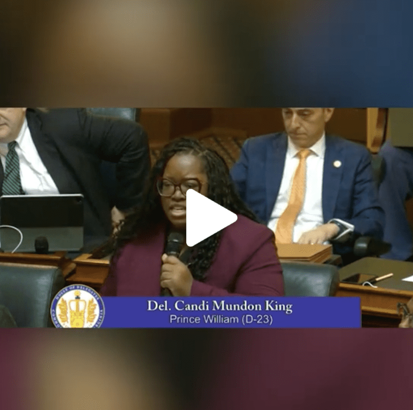 VIDEO: Rep. Candi Mundon King had something to say about Virginia's anti-abortion bill